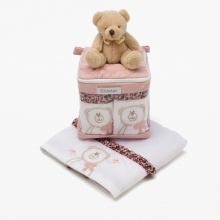 Frasqueira com 6 fraldinhas knut