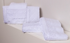 Margarida renda branco