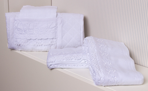 Margarida renda branco